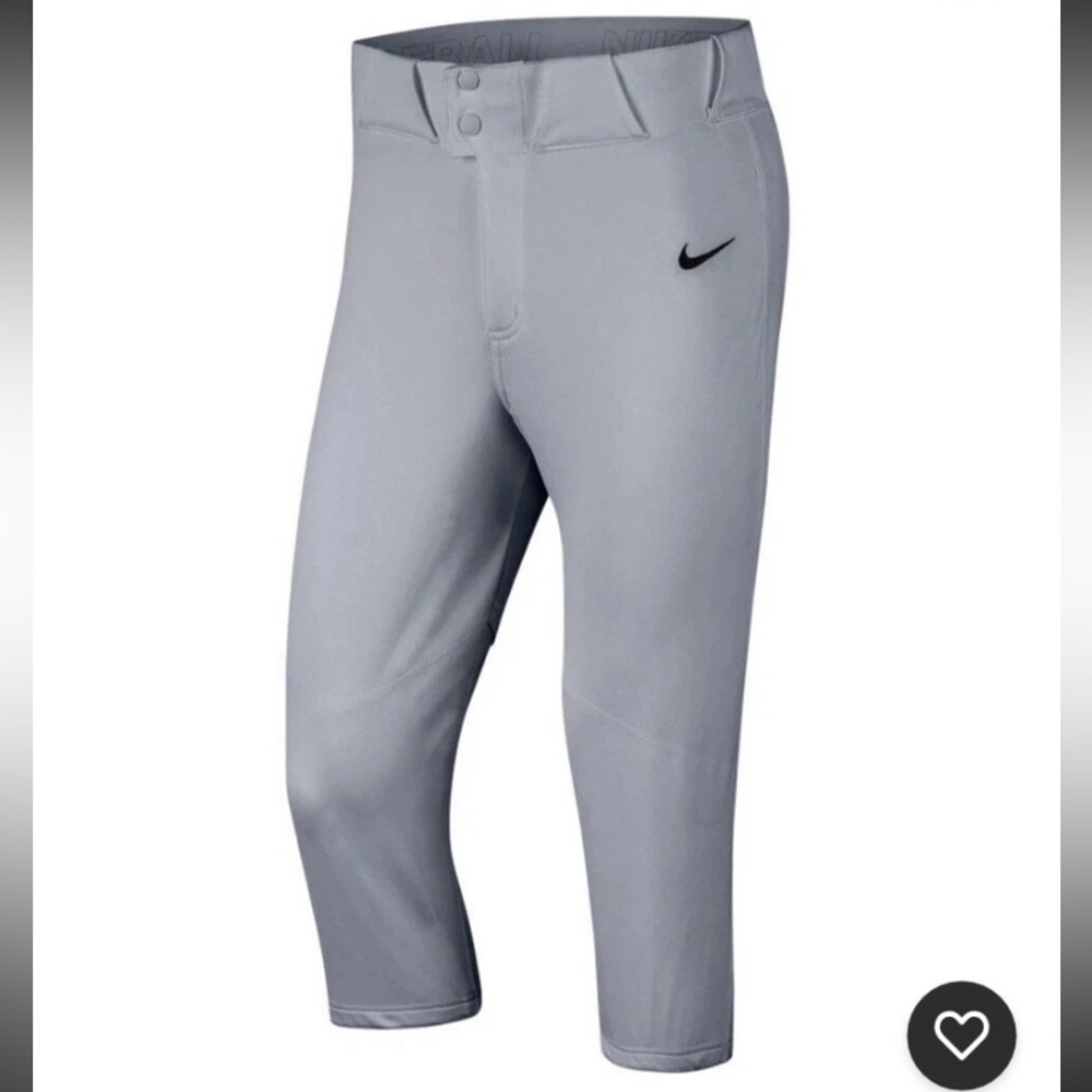 💜 Nike Vapor Select Knicker High
Gray Baseball Pants Boys
Size:Small